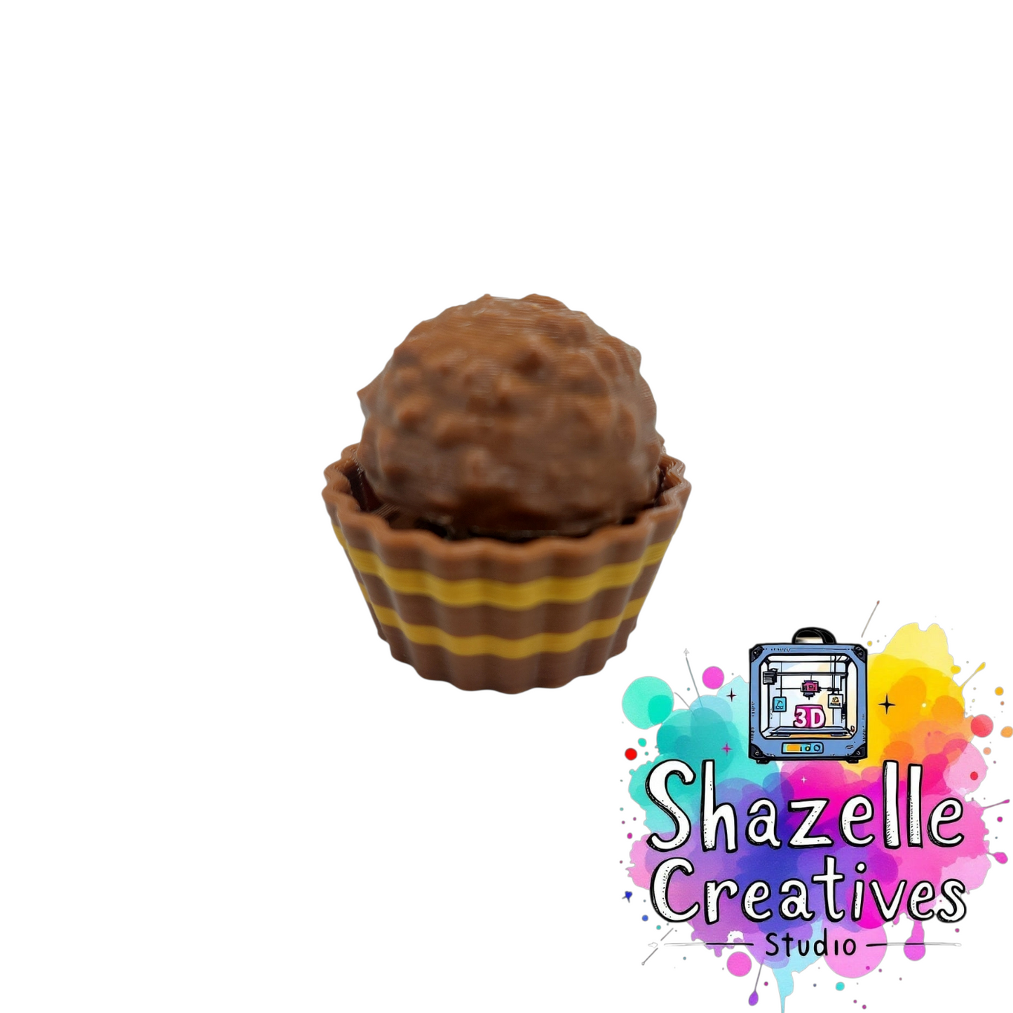 🍫 3D Printed Luxury Chocolate-Inspired Fidget Clicker Toy