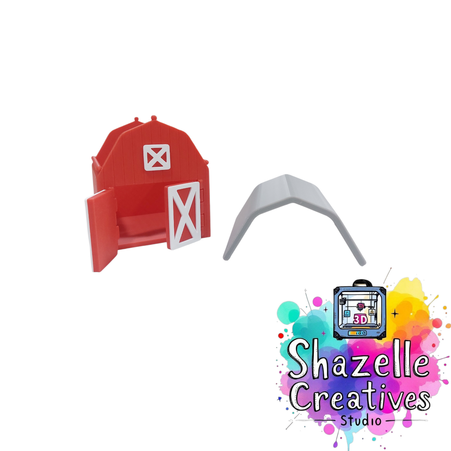 3D Printed Barn House for Small Animals