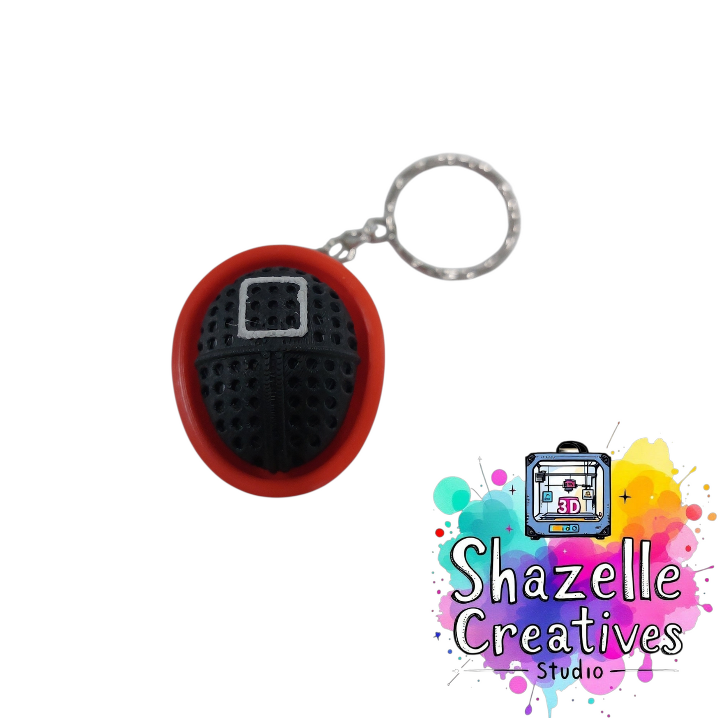 🎮 3D Printed Survival Game-Inspired Fidget Clicker Keychain