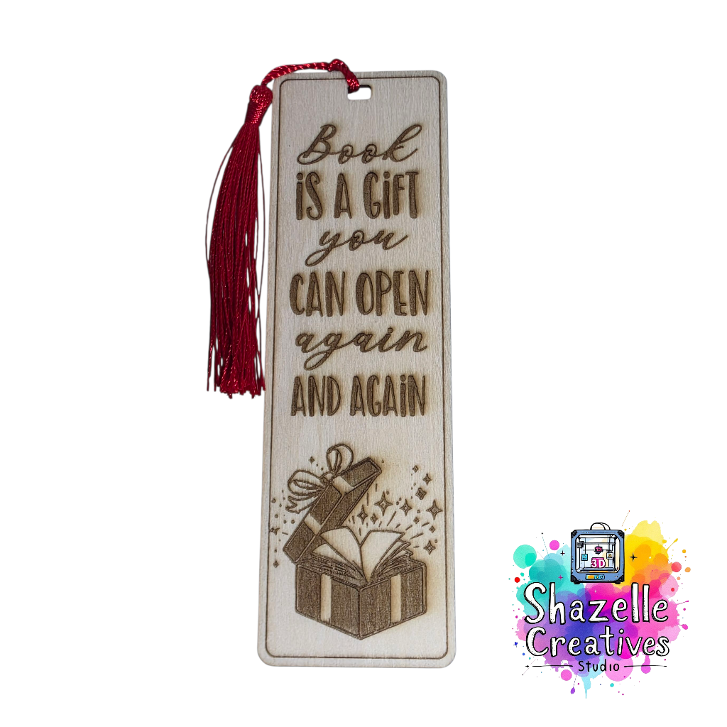 Laser Engrave Bookmarks for What You Love by Shazelle Creatives