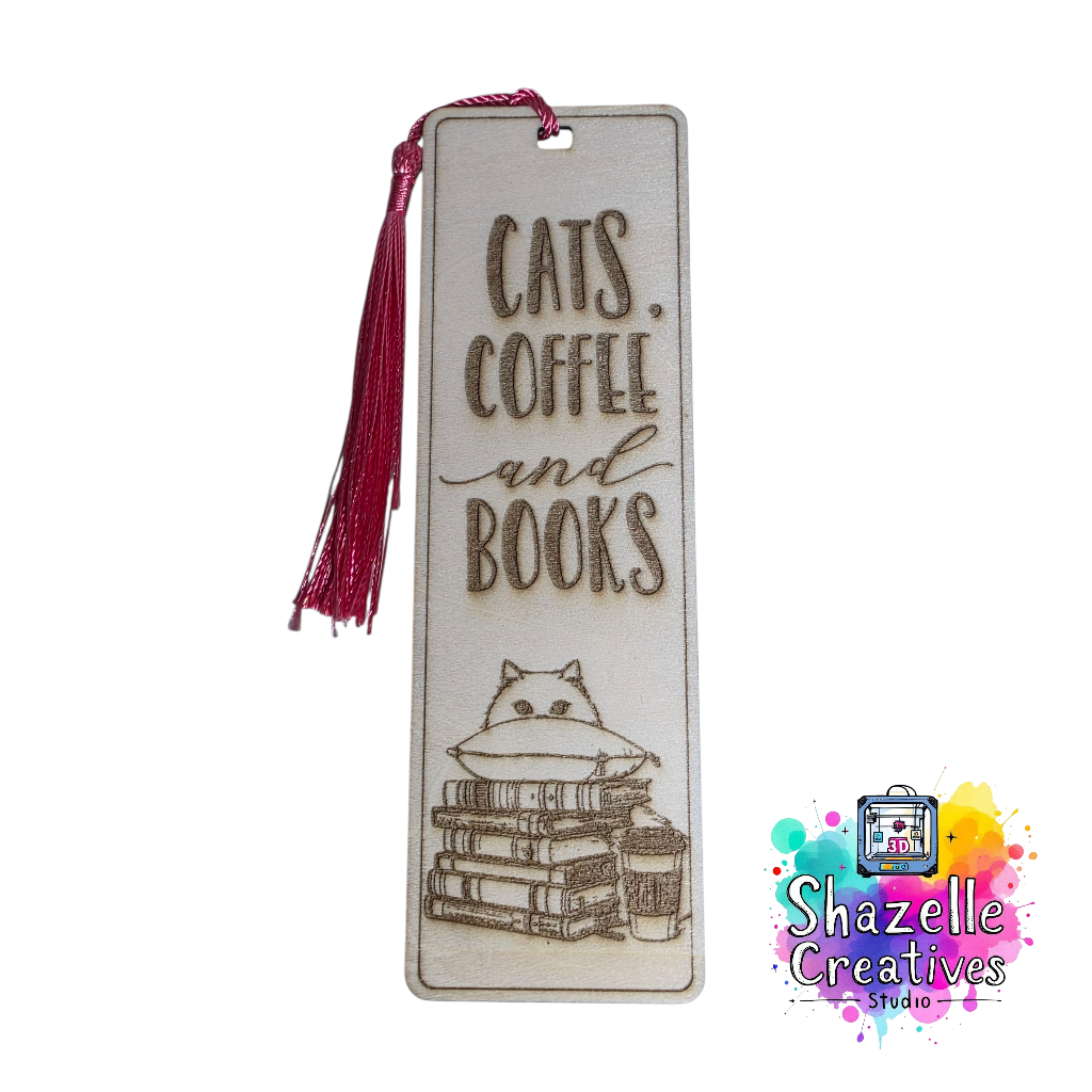Laser Engrave Bookmarks for What You Love by Shazelle Creatives