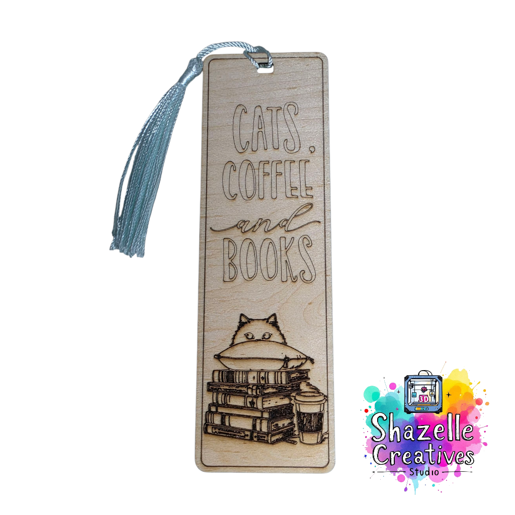 Laser Engrave Bookmarks for What You Love by Shazelle Creatives