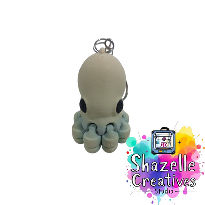 3D Printed Animal Series M-sized Keychain Wigglets