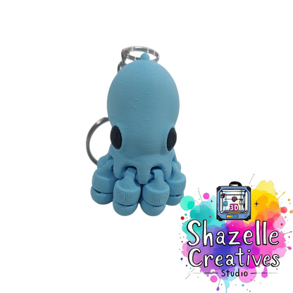 3D Printed Animal Series M-sized Keychain Wigglets