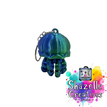 3D Printed Animal Series M-sized Keychain Wigglets