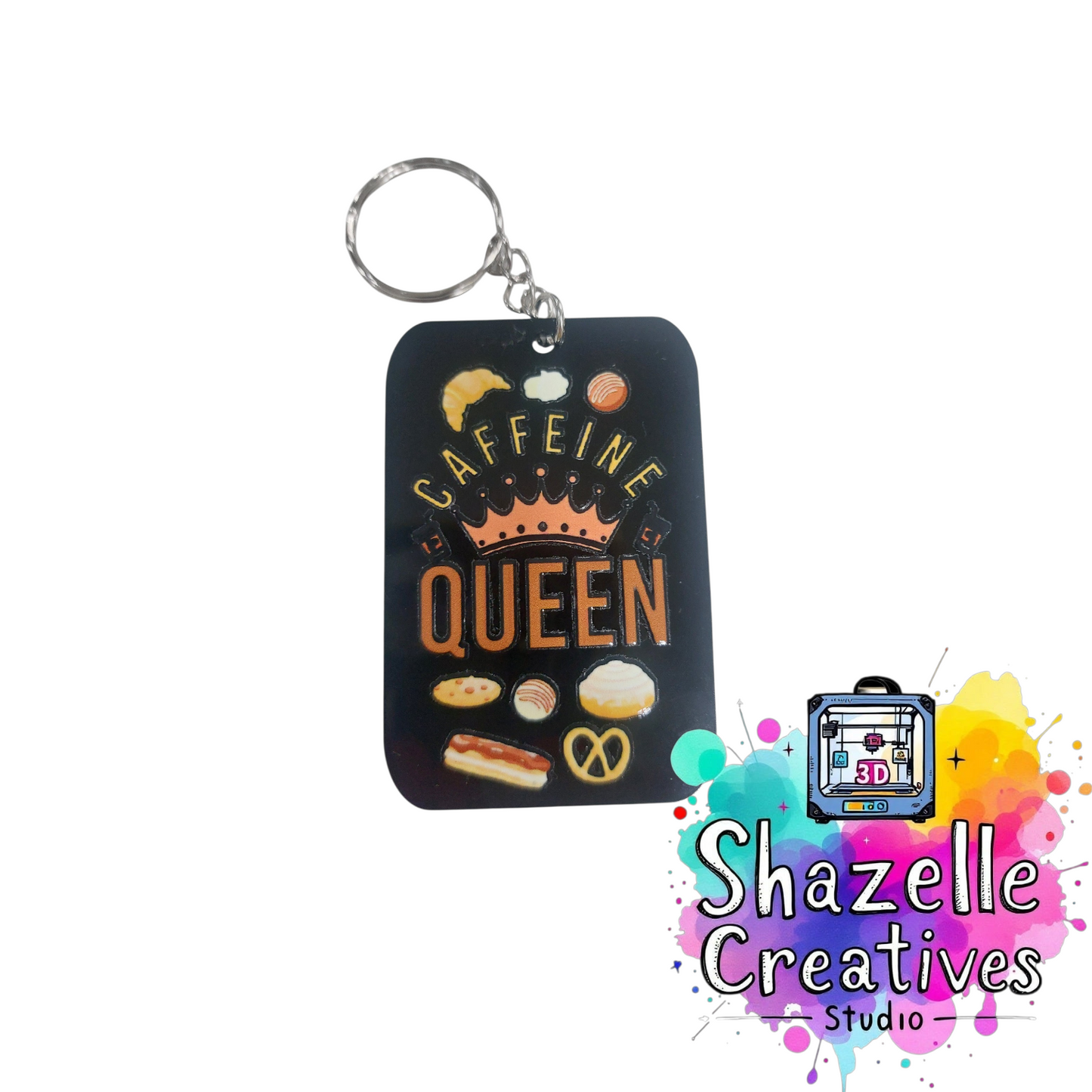 Laser-cut Acrylic Keychains