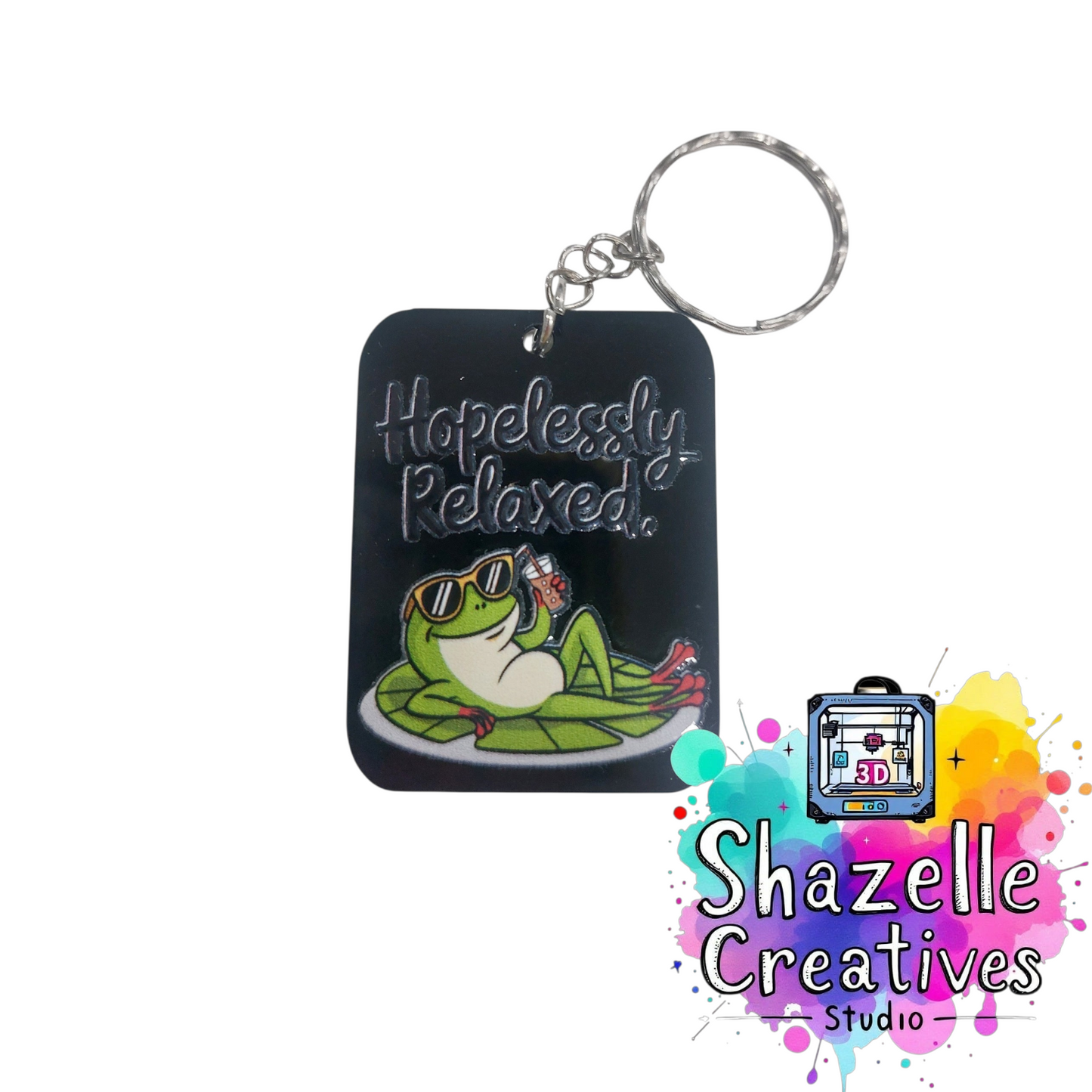 Laser-cut Acrylic Keychains