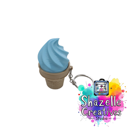 3D Ice Cream Sundae Clicker Fidget Toy