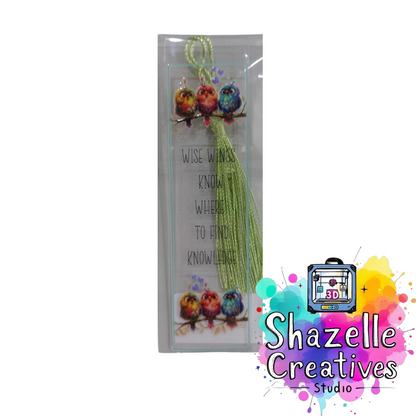 Durable and High-Quality Acrylic Bookmark
