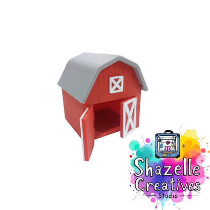 3D Printed Barn House for Small Animals