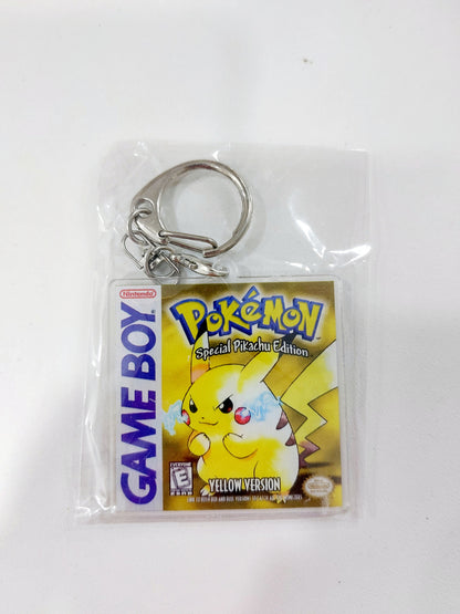 Artsy Miniature Pokémon-inspired Acrylic Keychains 🎮✨ Gotta Catch 'Em All!