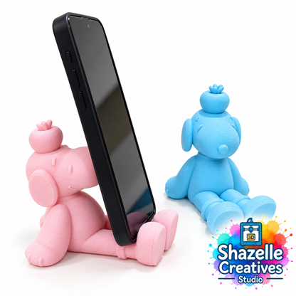 📱✨ 3D Printed Cute Snoopy Phone Stand Collection ✨🐶