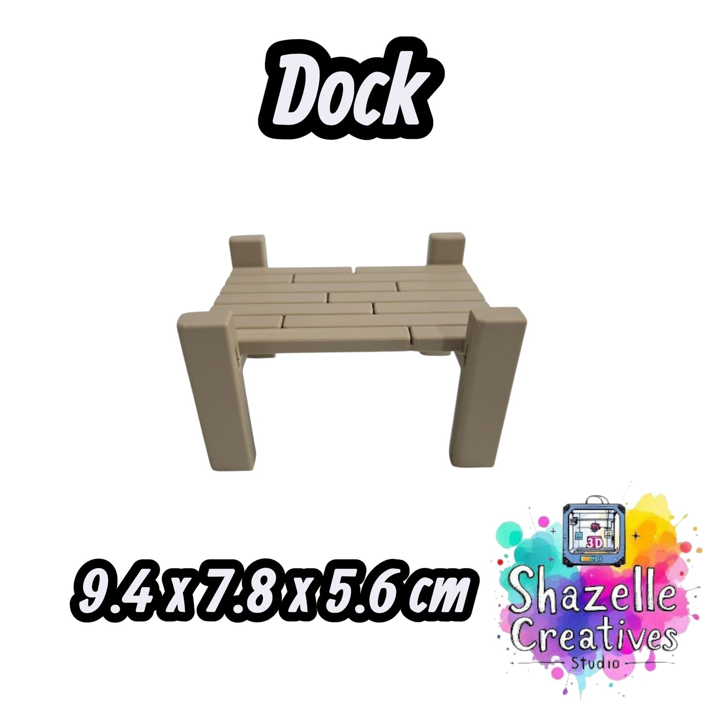 Self Assembled Dock for Display on Desk