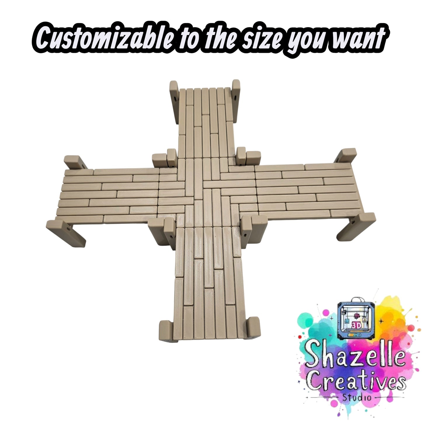 Self Assembled Dock for Display on Desk