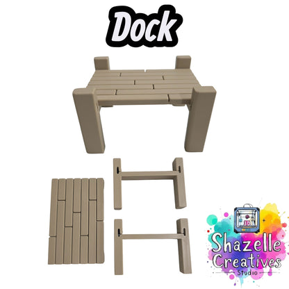 Self Assembled Dock for Display on Desk