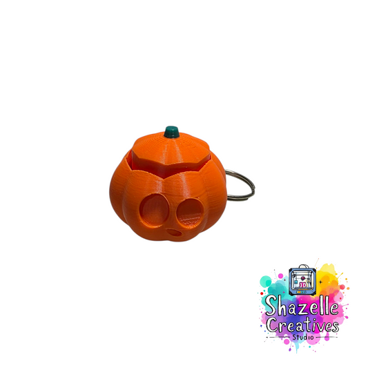 3D Printed Fidget Clicker Pumpkin by Shazelle Creatives
