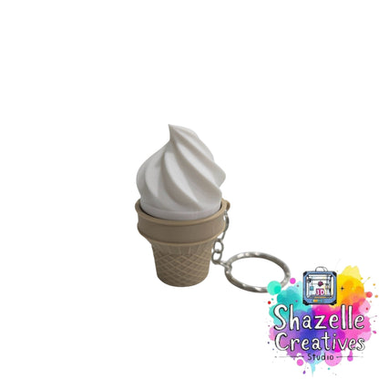 3D Ice Cream Sundae Clicker Fidget Toy