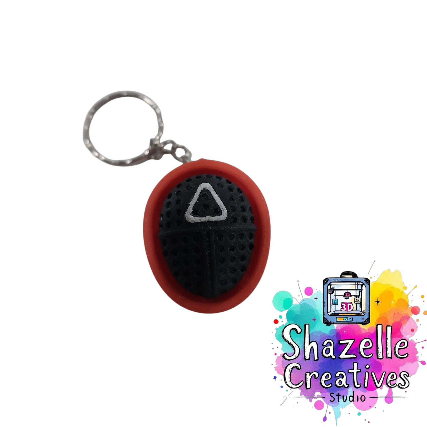 🎮 3D Printed Survival Game-Inspired Fidget Clicker Keychain