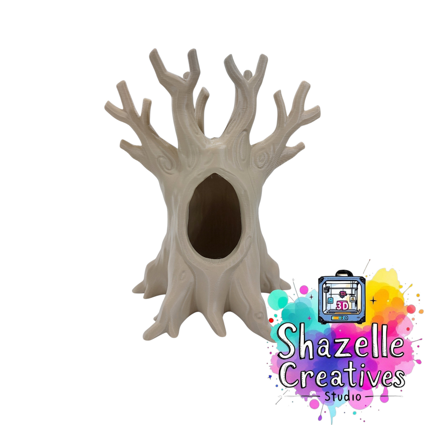 3D Printed Tree Keychain or Jewelry Organiser