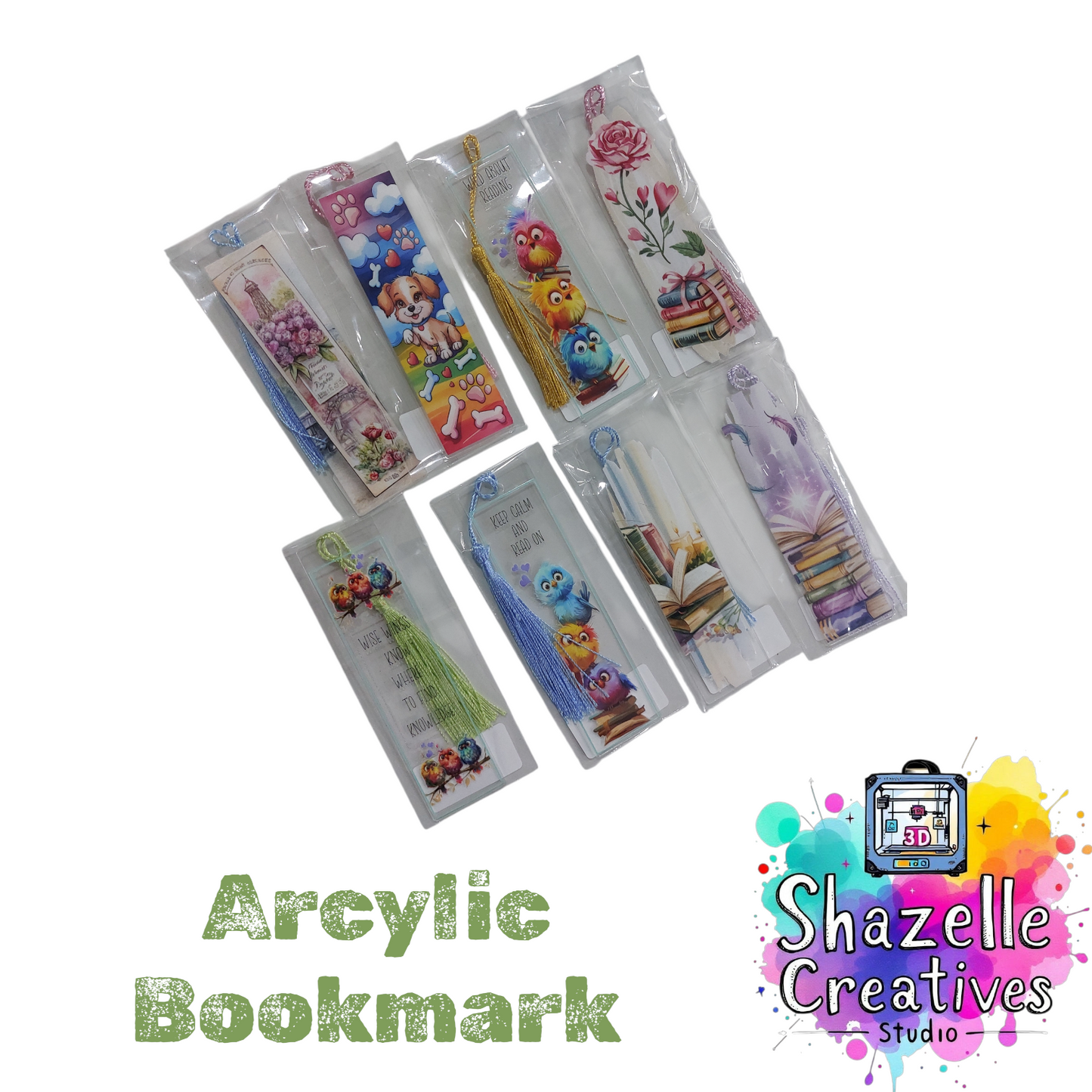 Durable and High-Quality Acrylic Bookmark