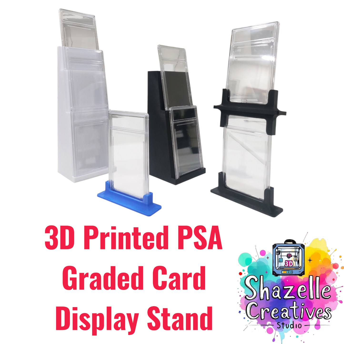 3D Printed PSA Graded Card Display Stand