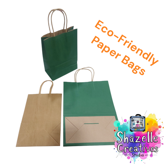 25pcs Eco-Friendly Paper Bags [SG SELLER]