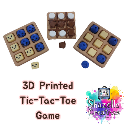 3D Printed Tic-Tac-Toe Game