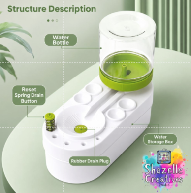 Paint Brush Cleaner with Automatic Water Change System – Easy Installation Guide