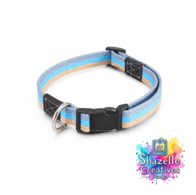 Personalized Pet Collar with Laser Engraved ID Tag