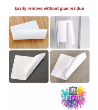 2-Sets Portable Thermal Label Printer Sticker Roll – Removable Waterproof Synthetic Paper Labels