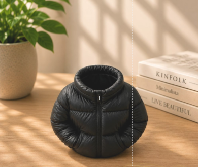 3D Puffer Jacket Pen Holder | Cute Desktop Organizer | Stylish Desk Accessory