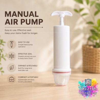 Vacuum Storage Bags | Hand Pump for 3D Filament Vacuum Bags
