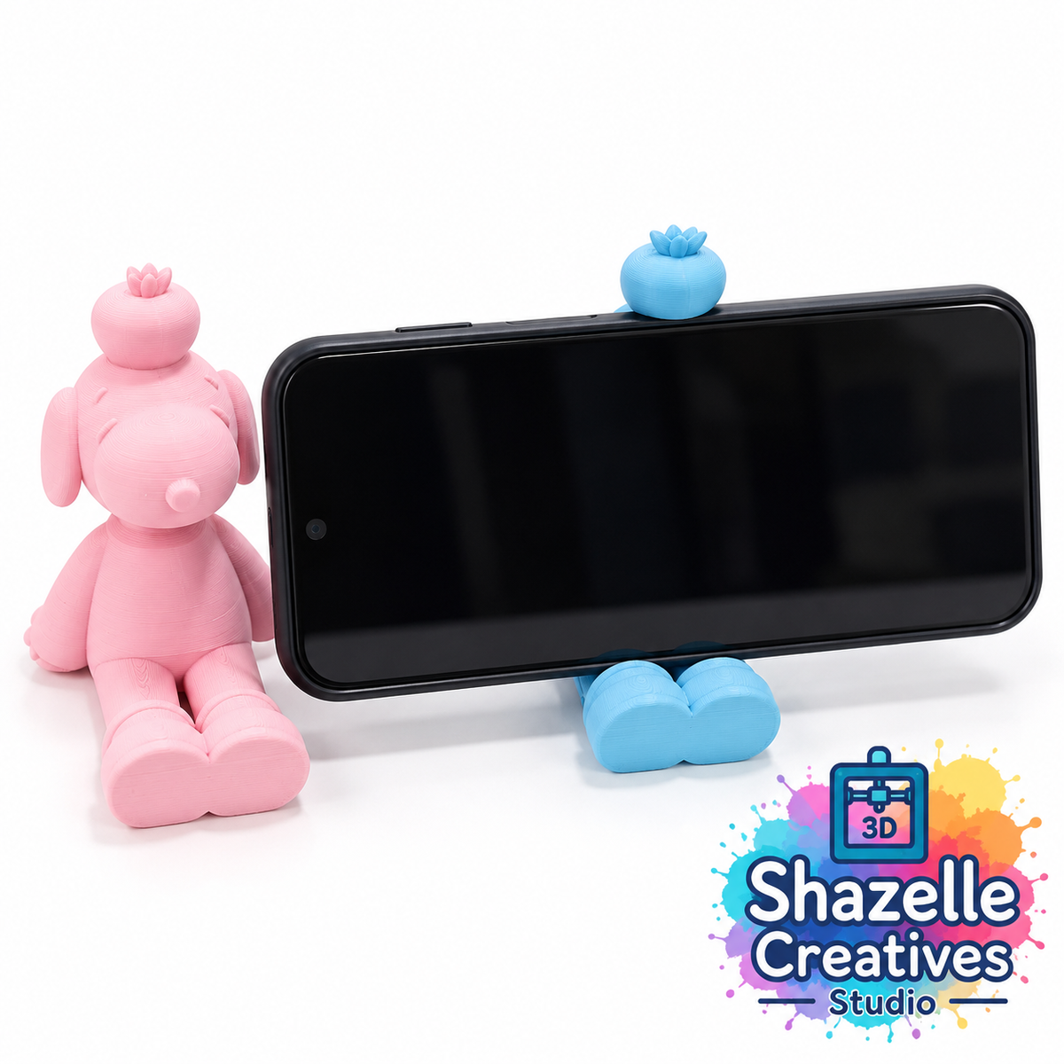 📱✨ 3D Printed Cute Snoopy Phone Stand Collection ✨🐶
