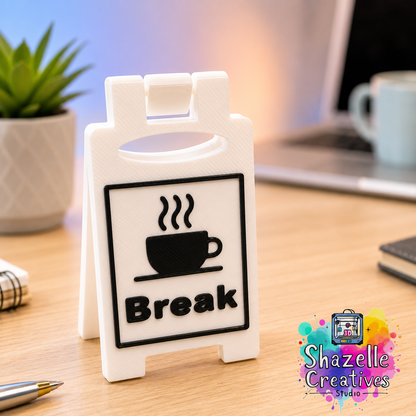 3D Printed Funny Work Desk Decor by Shazelle Creatives Studio