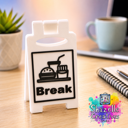 3D Printed Funny Work Desk Decor by Shazelle Creatives Studio