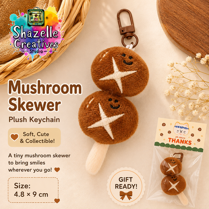 Hotpot Plush Keychain Set | Cute Food Plush Bag Charm | Kawaii Collectible Keyring