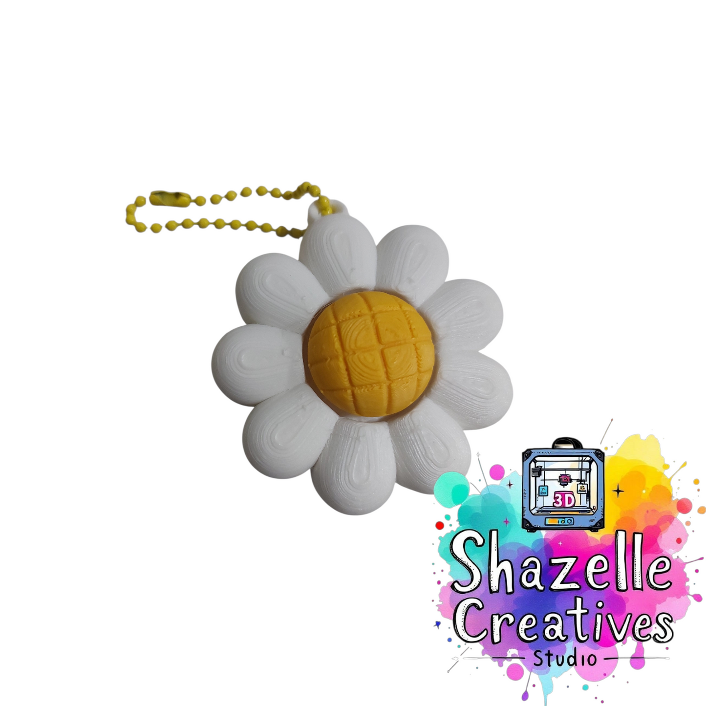 3D Printed Daisy Clicker Fidget Toy